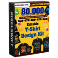Over 80000+ Editable T-Shirt Designs ( Super Combo )