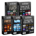 Power FX Pack – 5,000+ Editable Fire, Ice, Chrome, Stone & Smoke Text Effects (PSD + EPS)