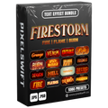 Firestorm FX – 1000+ Editable Fire, Flame & Burn Text Effects (PSD + EPS)
