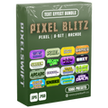 Pixel Blitz FX – 1000+ Editable Pixel, 8-bit, & Arcade Text Effects (PSD + EPS)